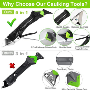 5-in-1 Silicone Caulking Tool